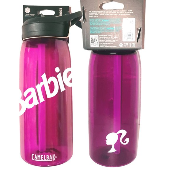 🆕Barbie Camelbak Eddy+ 32oz Water Bottle Deep Magenta
